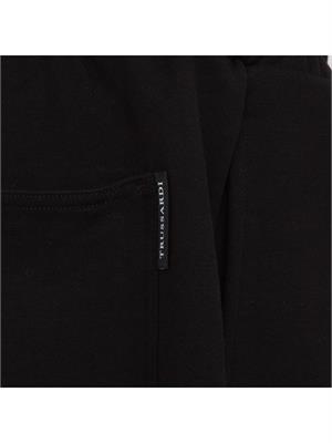 PANTALONE BERMUDA TRUSSARDI NERO in UOMO