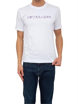 T-SHIRT TRUSSARDI BIANCO in UOMO