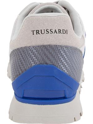 SNEAKERS TRUSSARDI BLU in UOMO