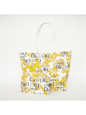 BORSA A SPALLA VERSACE JEANS COUTURE BIANCO in DONNA