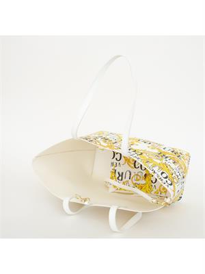 BORSA A SPALLA VERSACE JEANS COUTURE BIANCO in DONNA