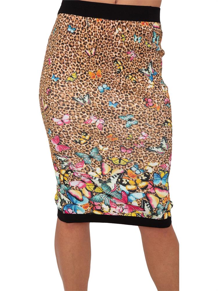 GONNA LUNGA BLUGIRL ANIMALIER