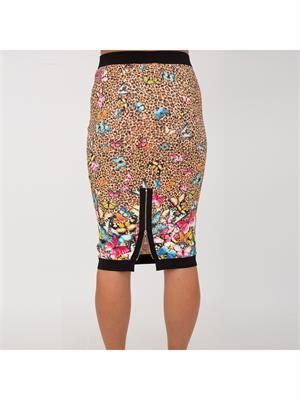 GONNA LUNGA BLUGIRL ANIMALIER in DONNA