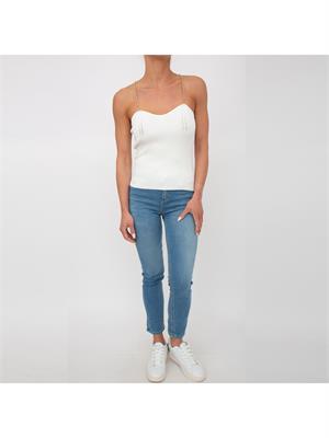 TOP BLUGIRL BIANCO in DONNA