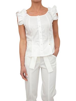 CAMICIA MANICA CORTA KOCCA BIANCO in DONNA