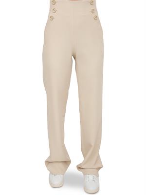 PANTALONE CASUAL KOCCA BEIGE in DONNA