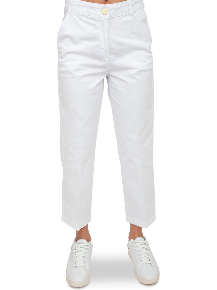 PANTALONE CASUAL KOCCA BIANCO