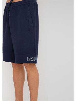 PANTALONE BERMUDA EA7 EMPORIO ARMANI BLU in UOMO