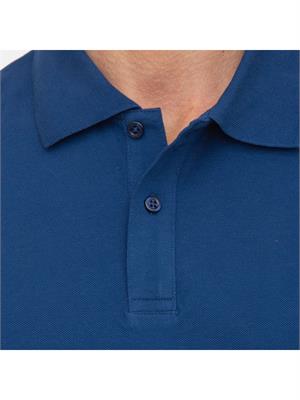 POLO BIKKEMBERGS BLU in UOMO