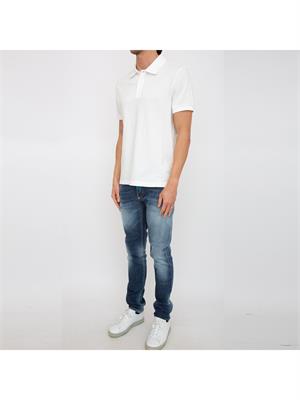POLO BIKKEMBERGS BIANCO in UOMO