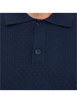POLO BIKKEMBERGS BLU in UOMO