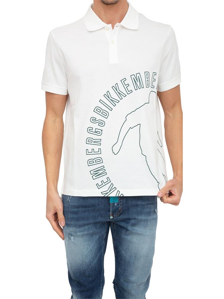 POLO BIKKEMBERGS BIANCO
