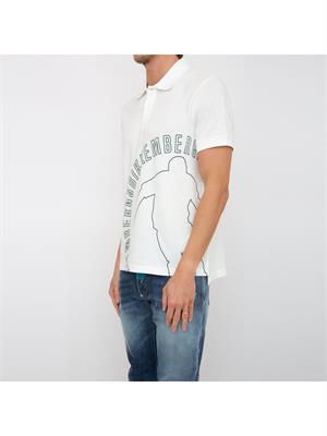 POLO BIKKEMBERGS BIANCO in UOMO