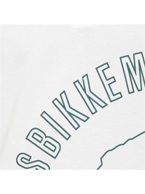 POLO BIKKEMBERGS BIANCO in UOMO