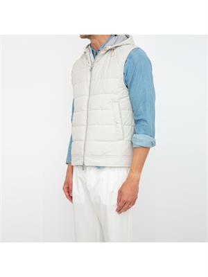 GILET ELEVENTY AVORIO in UOMO