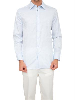 CAMICIA MANICA LUNGA ETRO BLU in UOMO