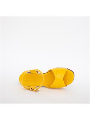 SANDALI TWIN-SET GIALLO in DONNA