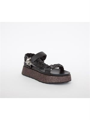 SANDALI LIU JO NERO in DONNA