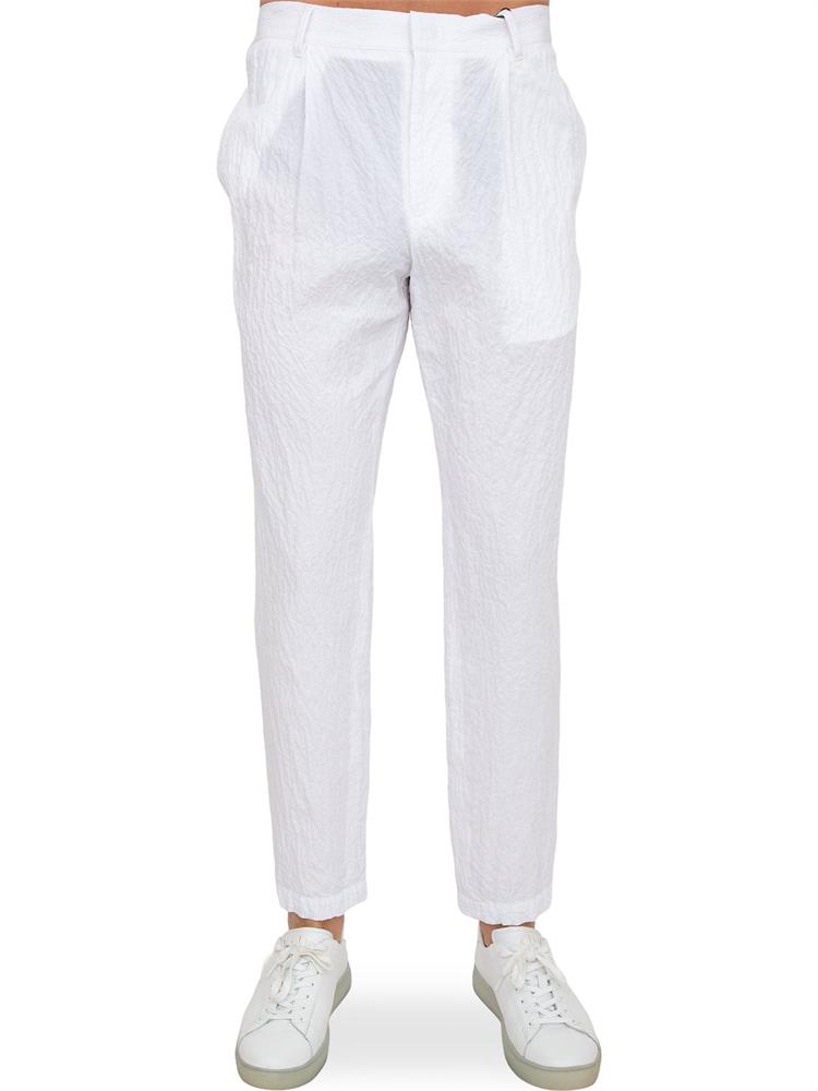 PANTALONE CASUAL EMPORIO ARMANI BIANCO