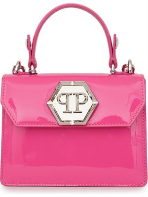 BORSA A SPALLA PHILIPP PLEIN FUXIA in DONNA