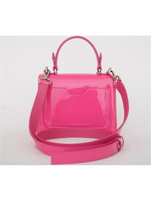 BORSA A SPALLA PHILIPP PLEIN FUXIA in DONNA