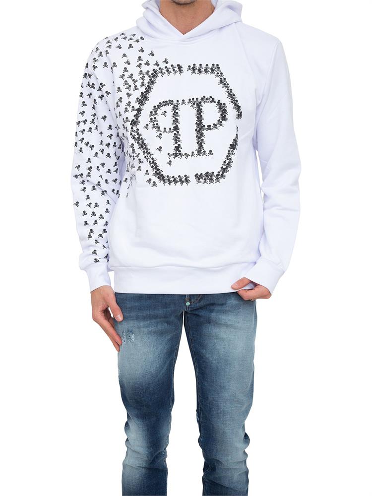 FELPA PHILIPP PLEIN BIANCO