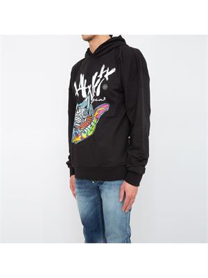 FELPA PHILIPP PLEIN NERO in UOMO
