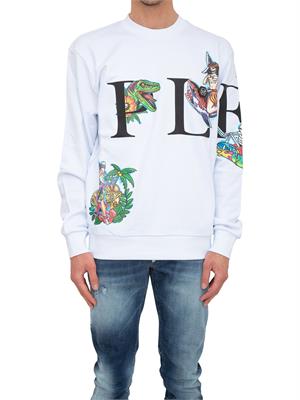 FELPA PHILIPP PLEIN BIANCO in UOMO