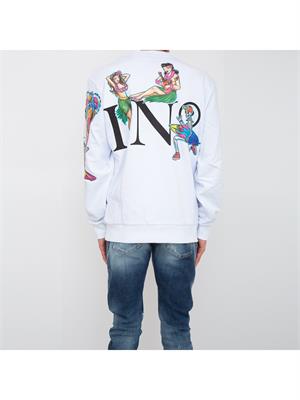 FELPA PHILIPP PLEIN BIANCO in UOMO