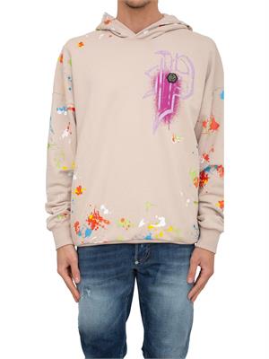 FELPA PHILIPP PLEIN BEIGE in UOMO