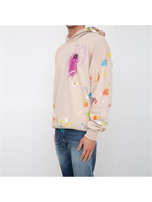 FELPA PHILIPP PLEIN BEIGE in UOMO