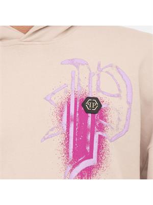 FELPA PHILIPP PLEIN BEIGE in UOMO