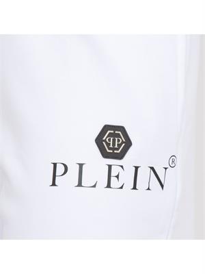PANTALONE BERMUDA PHILIPP PLEIN BIANCO in UOMO