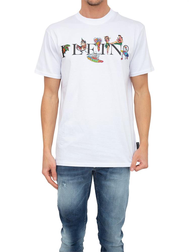 T-SHIRT PHILIPP PLEIN BIANCO
