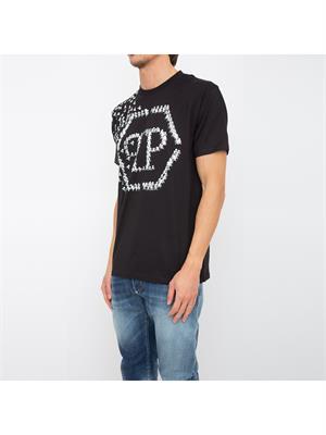 T-SHIRT PHILIPP PLEIN NERO in UOMO