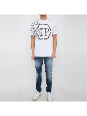 T-SHIRT PHILIPP PLEIN BIANCO in UOMO