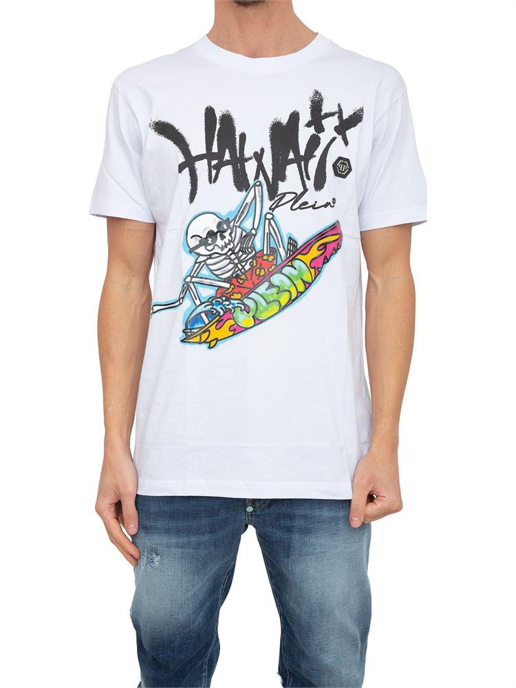 T-SHIRT PHILIPP PLEIN BIANCO