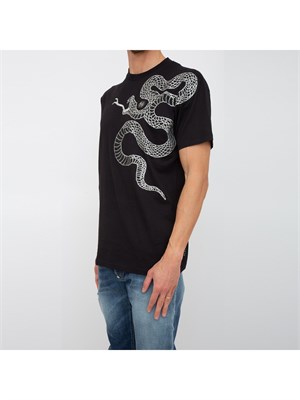 T-SHIRT PHILIPP PLEIN NERO in UOMO