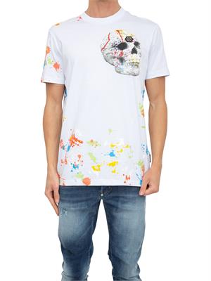 T-SHIRT PHILIPP PLEIN BIANCO in UOMO