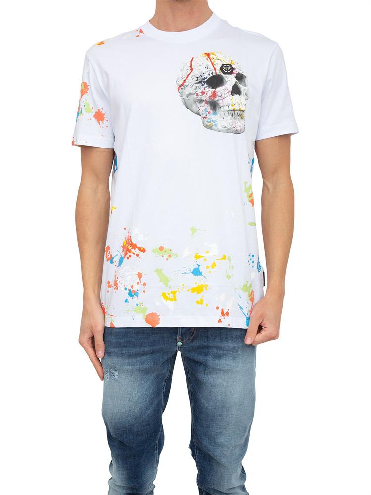 T-SHIRT PHILIPP PLEIN BIANCO