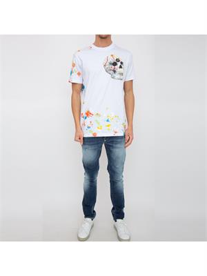 T-SHIRT PHILIPP PLEIN BIANCO in UOMO