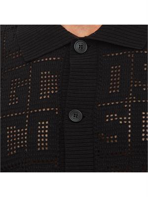 MAGLIA GCDS NERO in UOMO