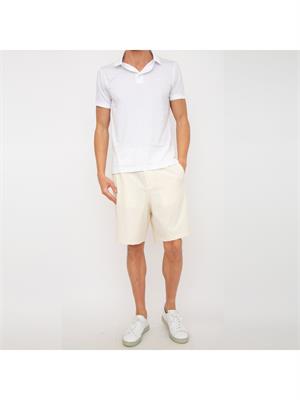 PANTALONE BERMUDA EMPORIO ARMANI AVORIO in UOMO