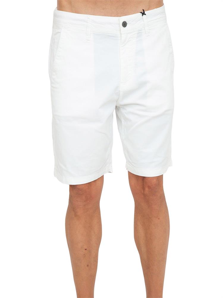 PANTALONE BERMUDA GUESS JEANS BIANCO