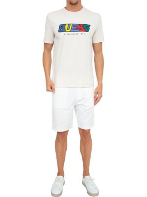 PANTALONE BERMUDA GUESS JEANS BIANCO in UOMO