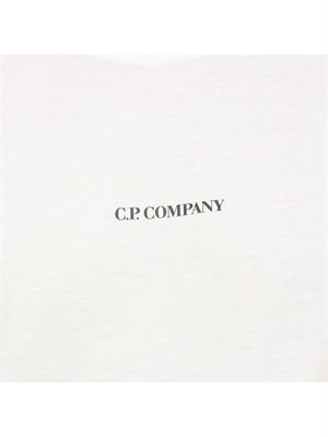 T-SHIRT C.P. COMPANY BIANCO in UOMO