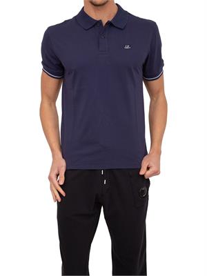 POLO C.P. COMPANY BLU in UOMO