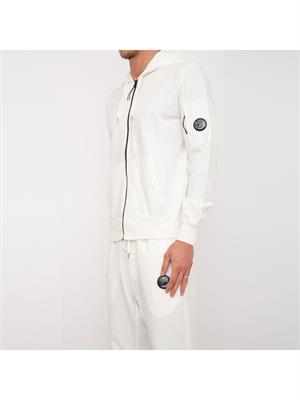 FELPA C.P. COMPANY BIANCO in UOMO