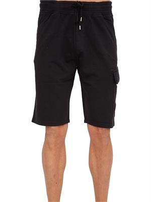 PANTALONE BERMUDA C.P. COMPANY NERO in UOMO