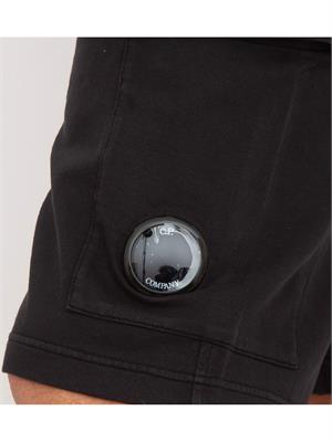 PANTALONE BERMUDA C.P. COMPANY NERO in UOMO